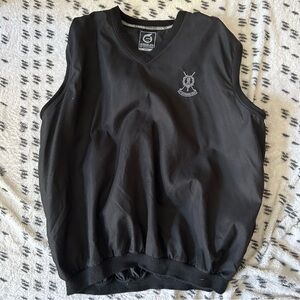 Used XXL Sleeveless Sunderland Black Nylon Pullover